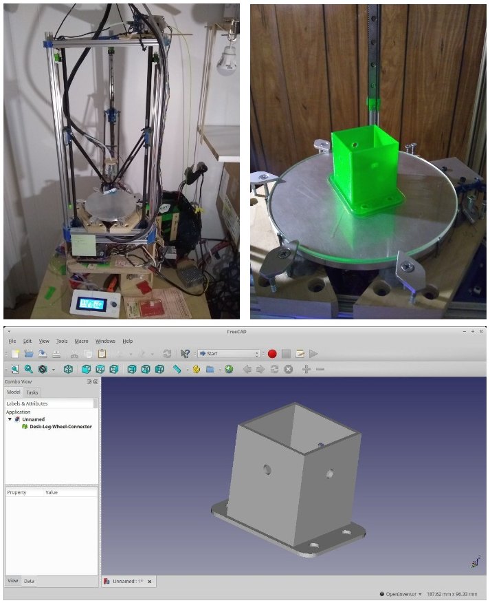 Some pictures of Roger’s 3d printer and CAD work.