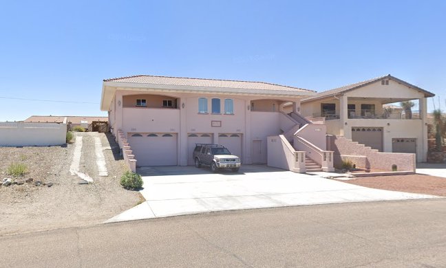 Image of house Roger helped build in Lake Havasu City.